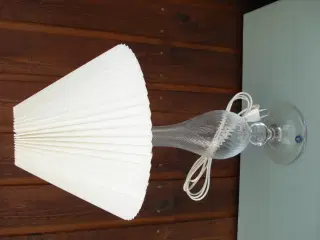bordlampe kongelig krystal med skærm