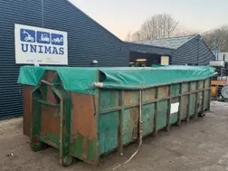 Container med presenning