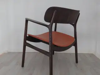 Asger Lounge Chair, Røget Eg - Bent Hansen 
