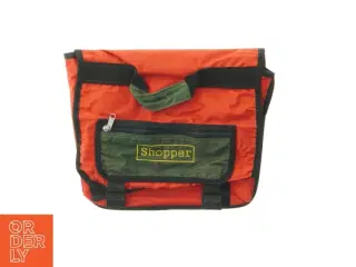 Cykeltaske med flap fra Shopper (str. 29x35 cm)