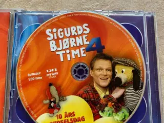 Sigurds bjørnetime 4 cd+dvd