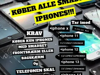 Køber alle smadret iphones!!!