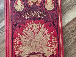 Felttogets Historier Bog Rød Guldtryk