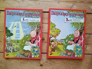 Illustreret Danmarks Historie for folket 1 & 2 BOG