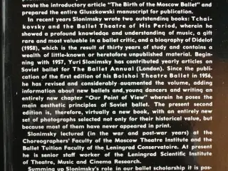 the bolshoi ballet, by yuri slonimsky