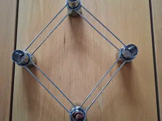 Lysestage som også er vase