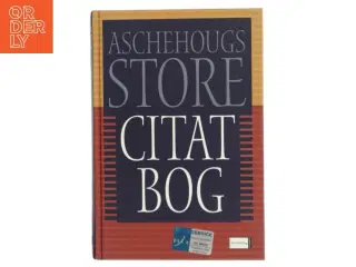 Aschehougs Store Citatbog (Bog)