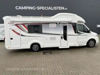 2025 - Kabe Travel Master Royal X780 LT   Kabe Travel master Royal X780 LT med ende badeværelse model 2025 kan ses hos Camping-Specialisten.