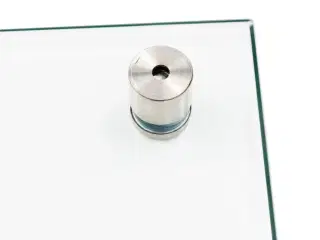Stænkplade 90x50 cm hærdet glas gennemsigtig