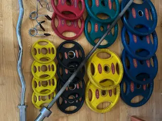 Peak Fitness vægtsæt