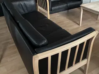 Lædersofaer og sofabord