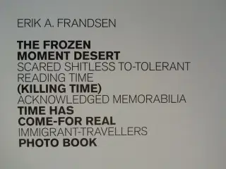 the frozen moment desert, by erik a. frandsen