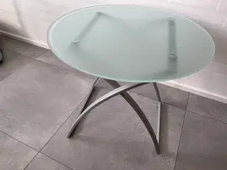 Sofabord med glasplade