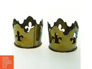 Messing lysestager (str. 6x6,5 cm)