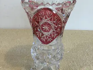 Bøhmisk Glasvase 