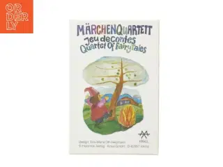 M&#228;rchenquartett kortspil fra Kravl (str. 32 kort)