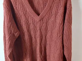 Lækker Sweater *Kaffe *v udskæring str L