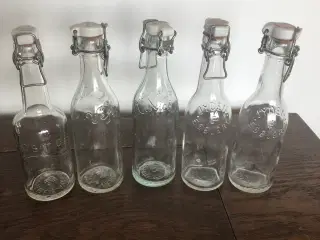 5 flasker med patentprop