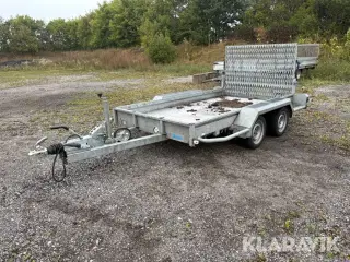 Maskintrailer Wagenbouw Hapert - 2-akslet