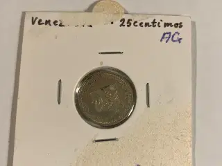 25 Centimos Venezuela 1960