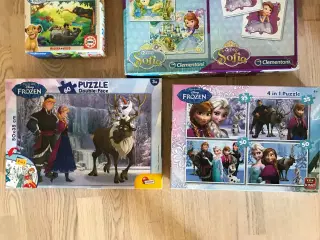 8 stk puslespil (3-5år)