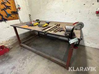 Svejsebord med tilbehør