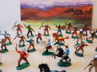 Cowboy, Indianere og Heste