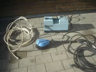 Højtryksrenser med tilbehør