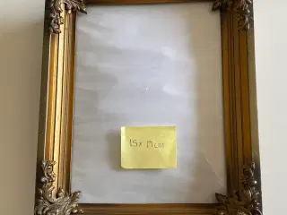 Vintage ramme på knap 1 kg 