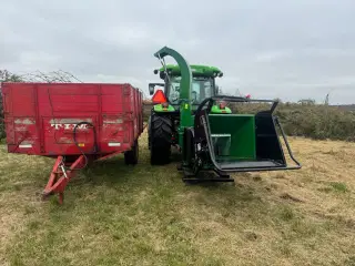 Kraftig Flishugger til Traktor