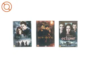 Twilight serien 1 2 og 3 fra DVD