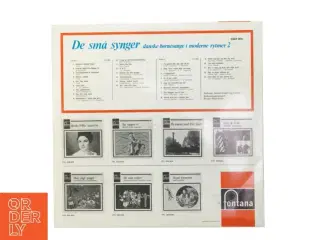 De Små Synger vinylplade fra Fontana