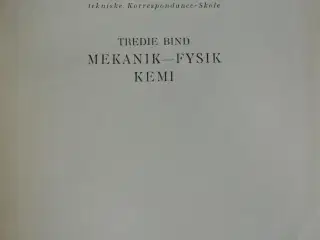 lobbens tekniske bibliotek 3, mekanik, fysik