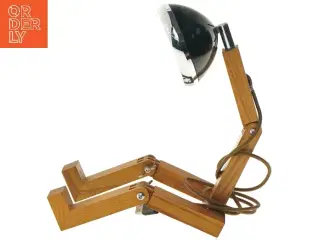 Justerbar bordlampe med USB (str. 21x16 cm)