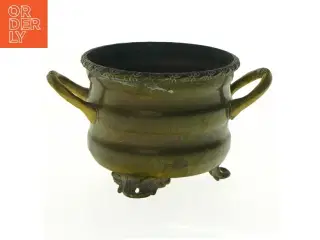 Vintage messing urtepotte (str. 12 x 9 cm)