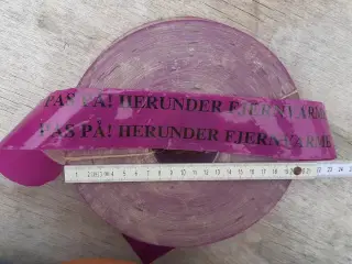 Markeringsbånd/dækbånd - flere typer