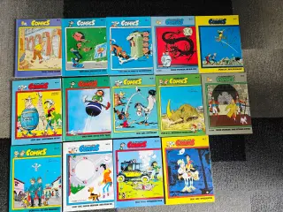14 stk. tegneserier fra albumklubben comics sælges
