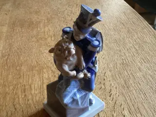 Kgl Fyrtøjet Soldat med Hund