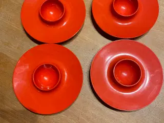 Rosti orange æggebægere 