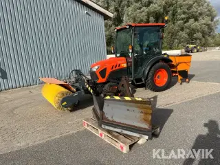 Traktor Kubota LX401 kompakt med diverse udstyr