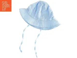 Blå børnesolhat med bindebånd fra H&M (str. 62/68 )