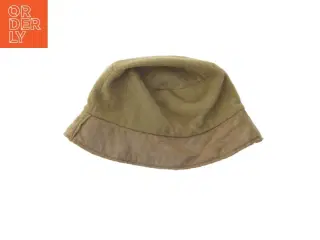 Beige bølle hat (str. Ø 23 cm)