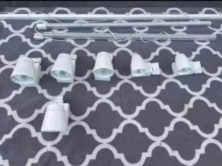 Skinnespotlamper til salg