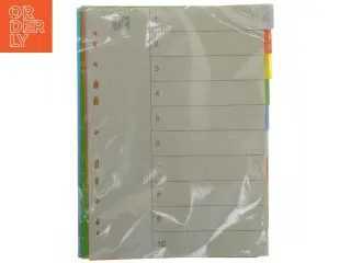 Plastlommer med farvede kanter