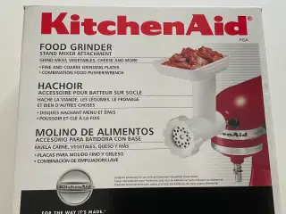 Kitchen Aid kødhakker, ny. 350kr