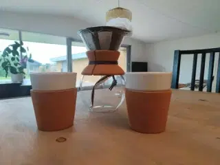 Bodum POUR OVER Coffee Maker + 2 krus