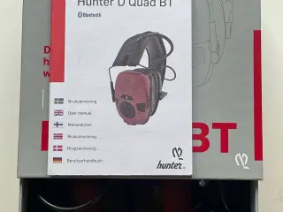 Hunter D-Quad BT Elektronisk - Aktivt høreværn BT