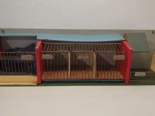 Reisler:Sjældent Zoo dyrebur. 1950´erne.L. 60cm