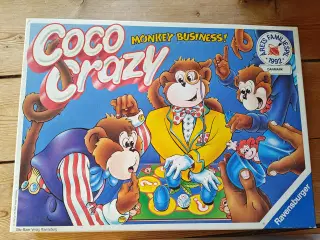 Gammelt Retro Coco Crazy Brætspil