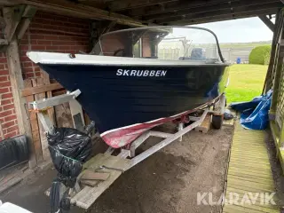 Speedbåd Georg Schwartz mahogni træ